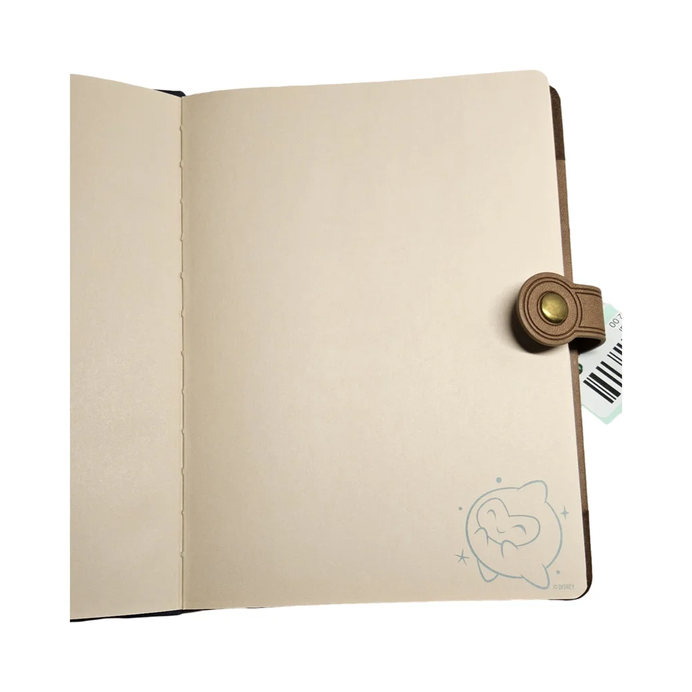 NWOT Disney Brown and Blue Wish Journal with Gold Accents
